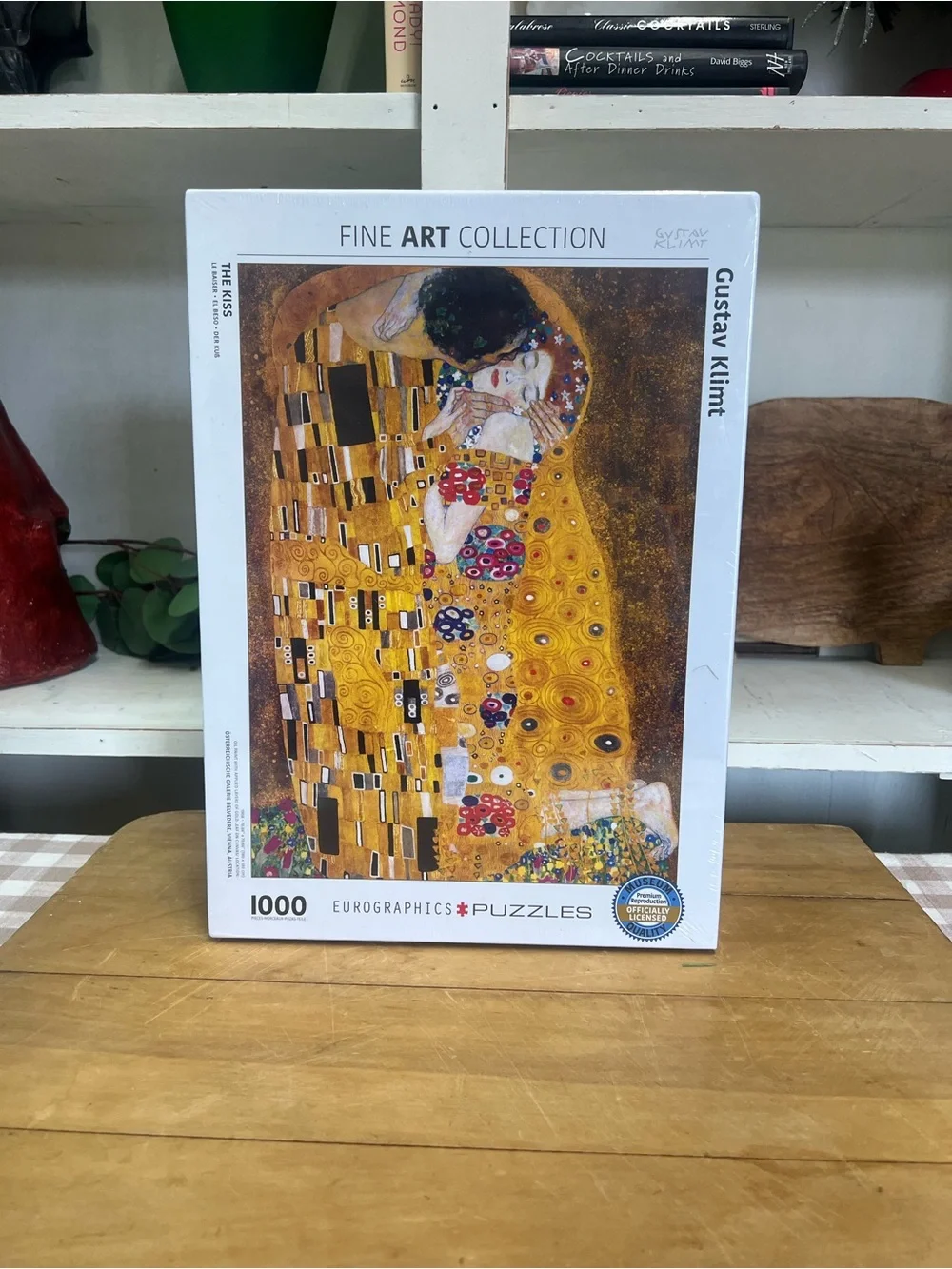 NWT euro graphics puzzle Gustav Klimt the kiss fine art